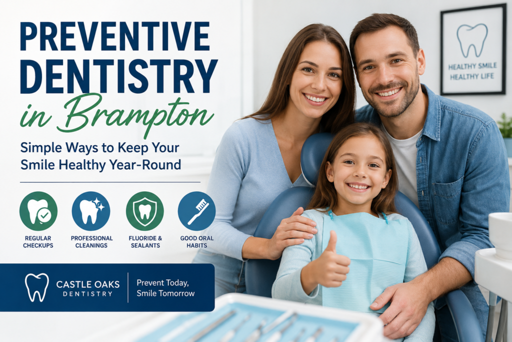 Preventive Dentistry in Brampton for Healthy Family Smiles